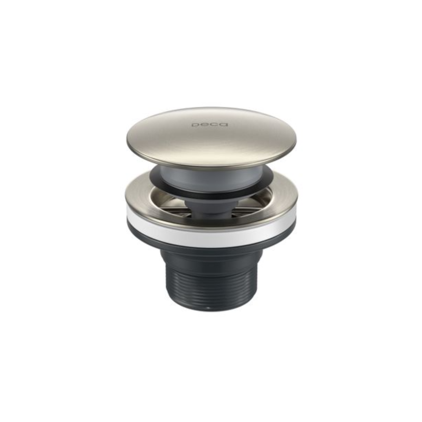  Válvula de Escoamento Click para Lavatório, Cuba e Bidê Inox 1601.INX.CLI