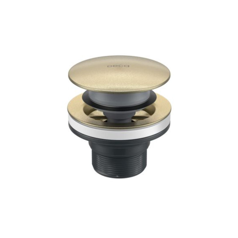  Válvula de Escoamento Click para Lavatório, Cuba e Bidê Summer Gold 1601.SM.CLI.MT