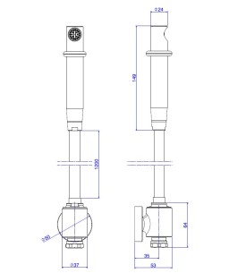 Ducha Higiênica Universal c/ Derivação Branco Deca - 1948.C.ACT.BR