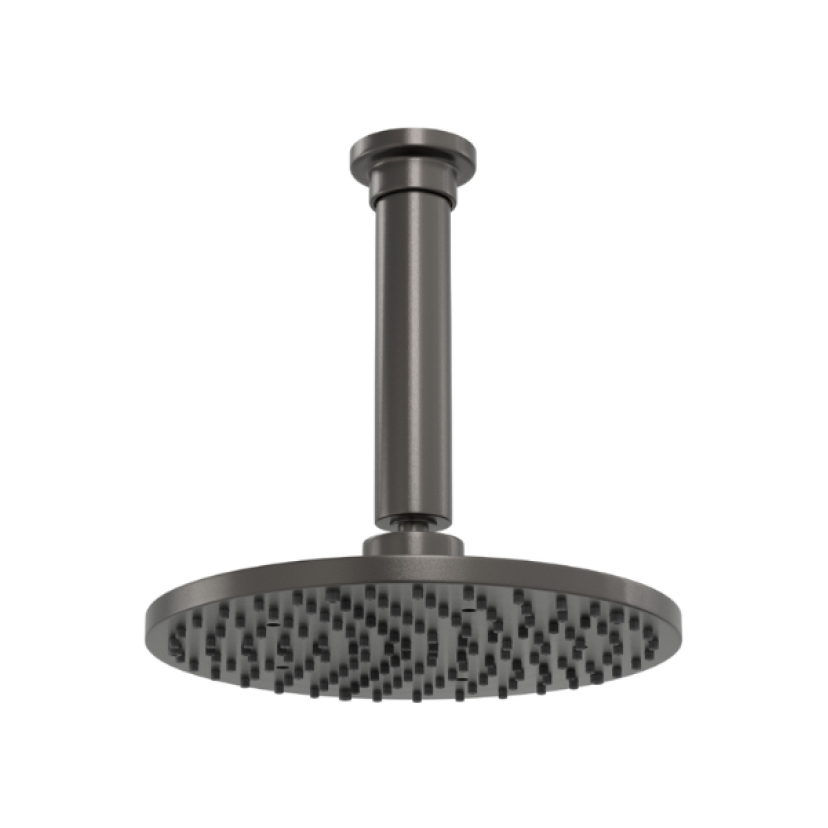 Chuveiro da Deca com Tubo de Teto Aquamax Dark Antracite 1998.GF.TET.MT