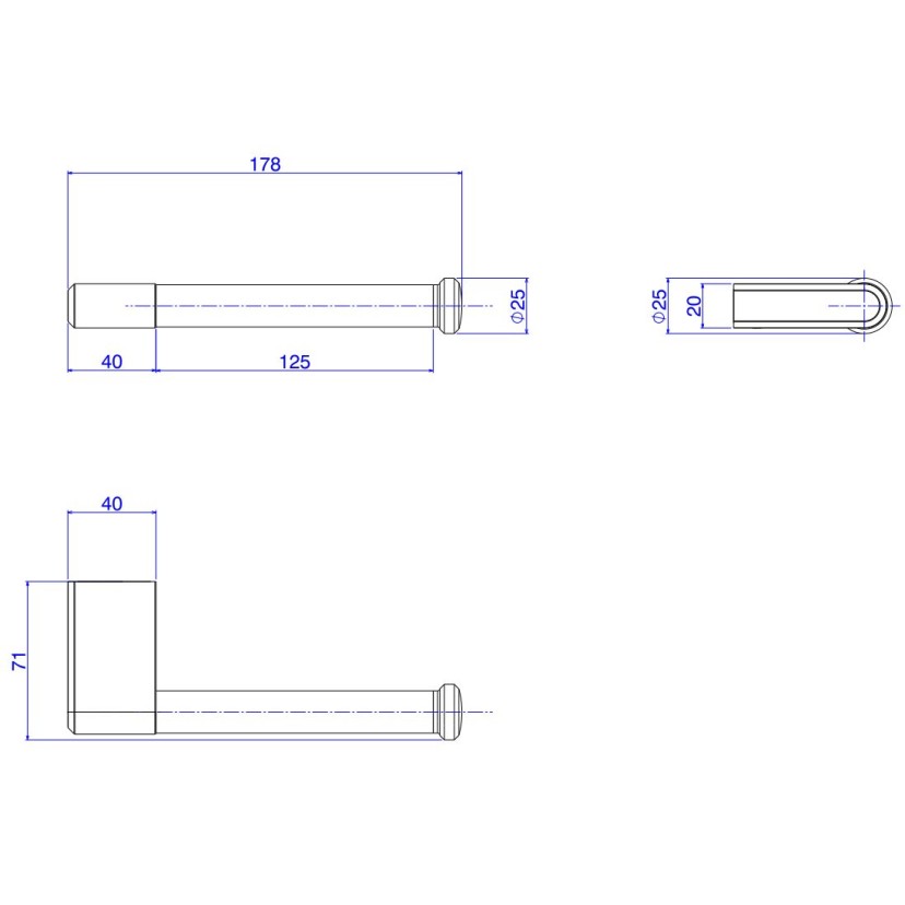 Papeleira Deca You Corten 2020.CT104.MT