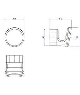 Cabide Deca You Corten 2060.CT104.MT