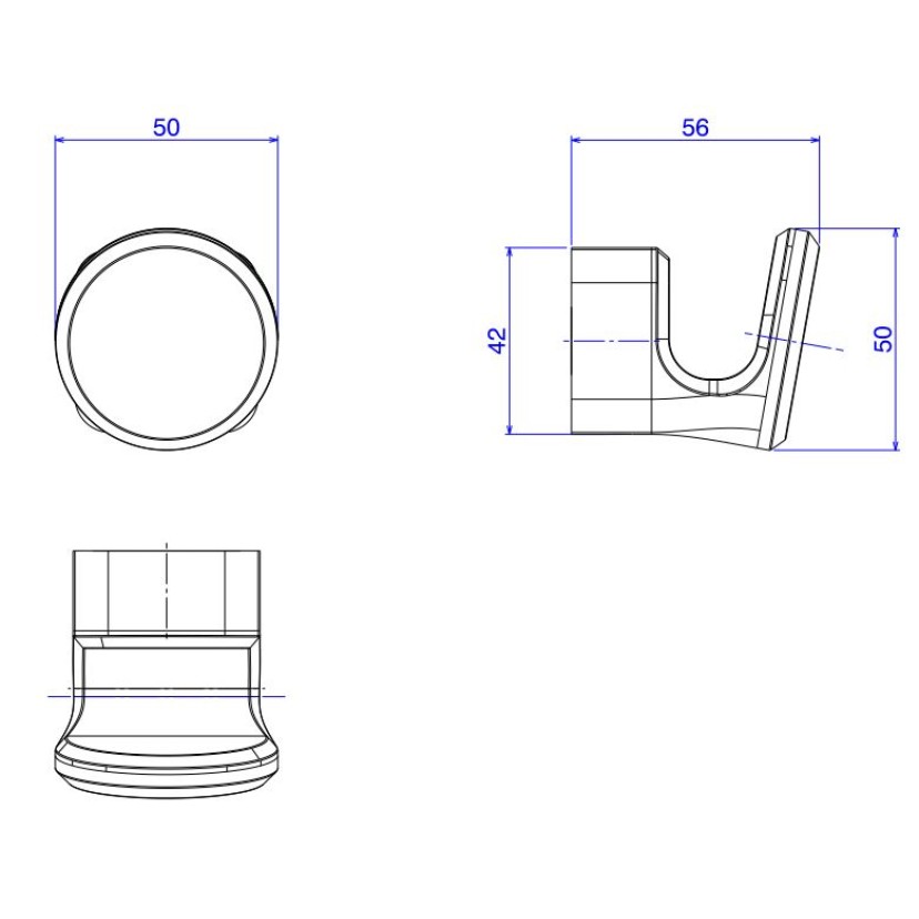 Cabide Deca You Corten 2060.CT104.MT