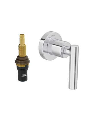 Acabamento Reg. de Pressão 1/2, 3/4 Até 1" c/ Mecanismo 1/2 Volta Cromado Deca Beta 4916.C109.PQ