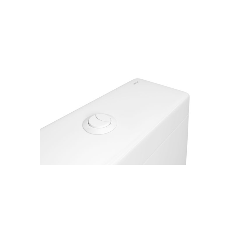 Caixa Acoplada Monocromática com Acionamento Duo Deca LK Branco CD.23F.BR.17