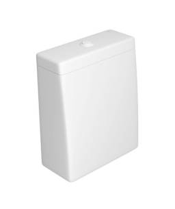 Caixa Acoplada Monocromática com Acionamento Duo Deca LK Branco CD.23F.BR.17