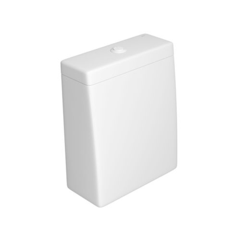 Caixa Acoplada Monocromática com Acionamento Duo Deca LK Branco CD.23F.BR.17