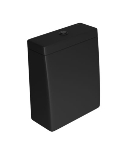 Caixa Acoplada Monocromática com Acionamento Duo Deca LK Ébano Fosco CD.23F.EBFC.94