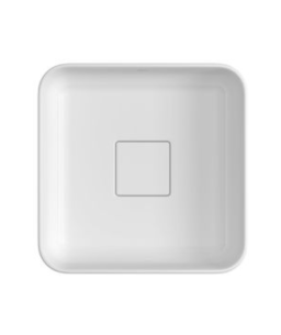 Cuba de Apoio Quadrada 30cm Branco Deca Slim L.11030.17