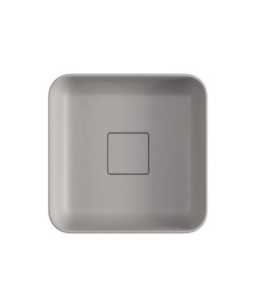 Cuba de Apoio Quadrada 30cm Soft Antracite Deca Slim L.11030.85