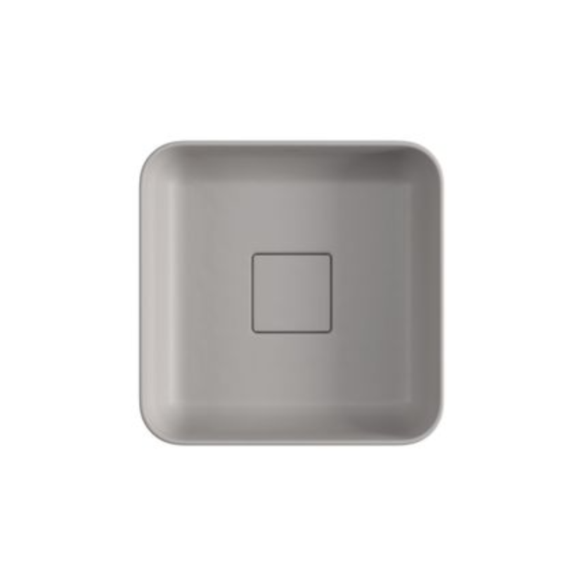 Cuba Slim Apoio Deca Quadrada 30cm Cinza Antracite L.11030.85