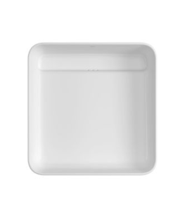 Cuba de Apoio Quadrada 40cm com Válvula Oculta Branco Deca Slim L.11040.VO.17