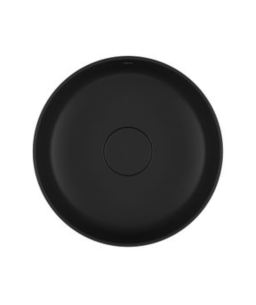 Cuba de Apoio Redonda 30cm Ébano Fosco Deca Slim L.12030.94