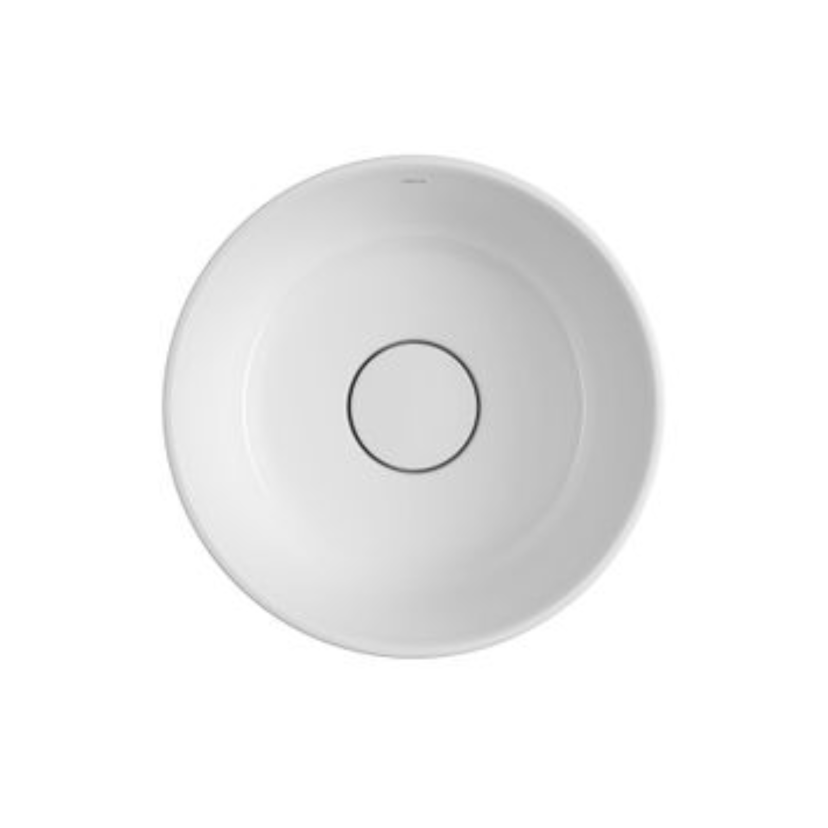 Cuba de Sobrepor Redonda 30cm Branco Deca Slim L.22030.17