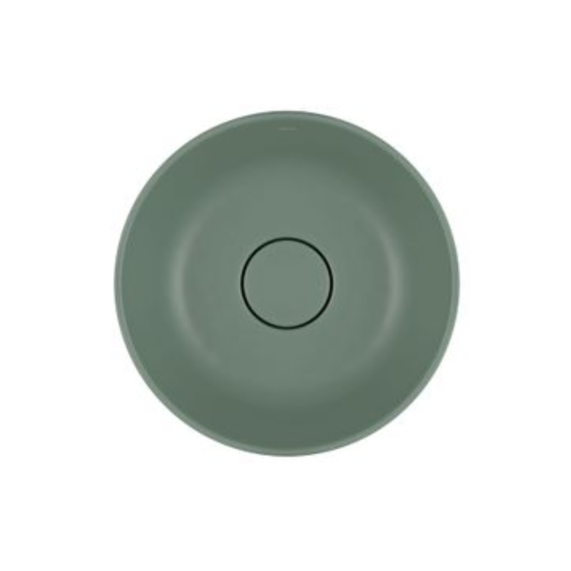 Cuba de Sobrepor Redonda 30cm Sálvia Deca Slim L.22030.49