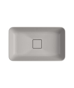 Cuba de Sobrepor Retangular 50cm Soft Antracite Deca Slim L.23050.85