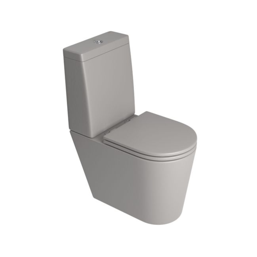 Bacia para Caixa Acoplada LK Deca Soft Antracite P.230.85