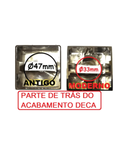 Prolongador Registro Pressão Deca Level, Polo, Dream, Drop e Twist 4504.031