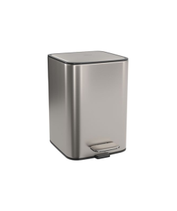 Lixeira Quadrada com Pedal 5L Deca Inox 1005.QUA.5.INX