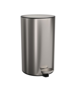 Lixeira Redonda com Pedal 8L Deca Inox 1005.RED.8.INX
