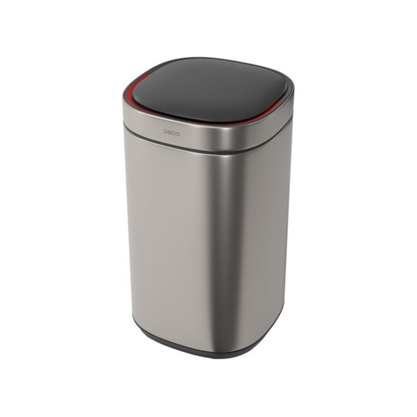 Lixeira com Sensor 12L Deca Inox 1007.QUA.12.INX