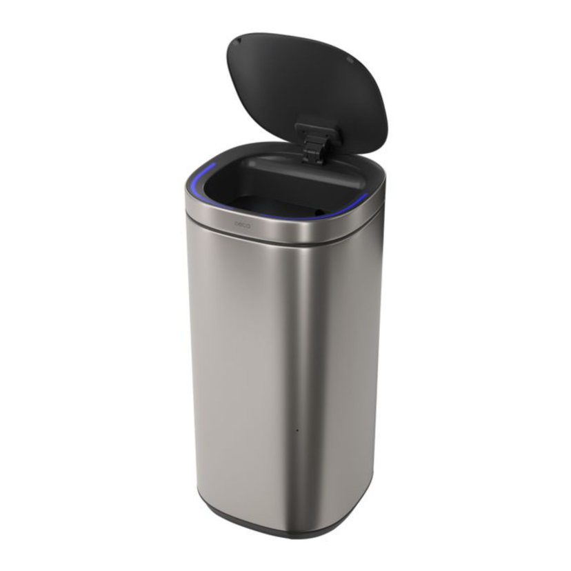 Lixeira com Sensor 30L Deca Inox 1007.QUA.30.INX