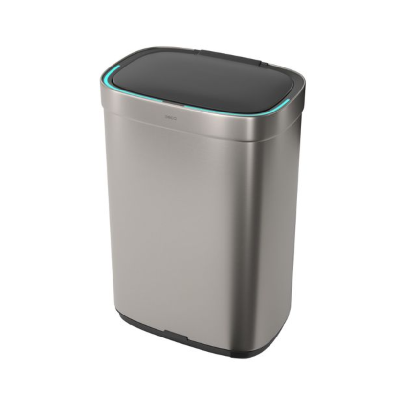 Lixeira com Sensor 50L Deca Inox 1007.QUA.50.INX