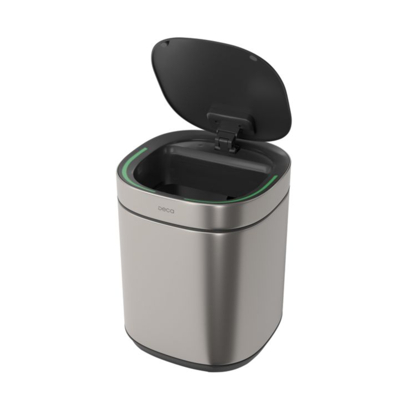 Lixeira com Sensor 8L Deca Inox 1007.QUA.8.INX