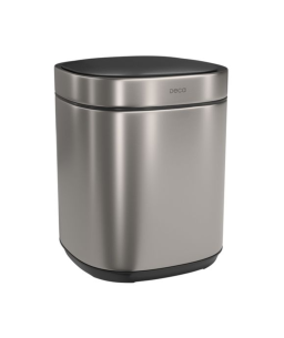 Lixeira com Sensor 8L Deca Inox 1007.QUA.8.INX