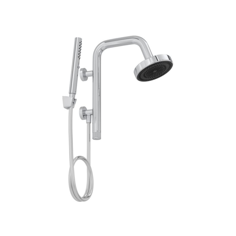 Chuveiro com Desviador Redondo de Parede Cromado deca Select Eco 1932.C.DES