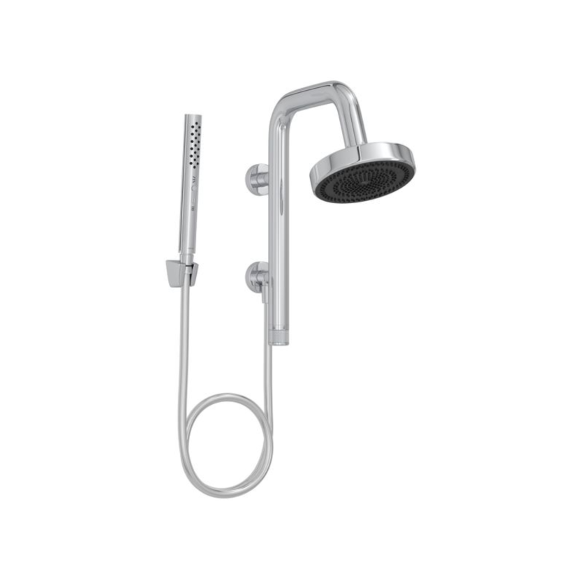 Chuveiro com Desviador Redondo de Parede Cromado deca Select Eco 1932.C.DES