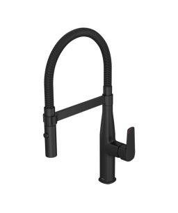 Misturador Monocomando de Mesa para Cozinha Black Matte Deca Level Gourmet 2275.BL.MT