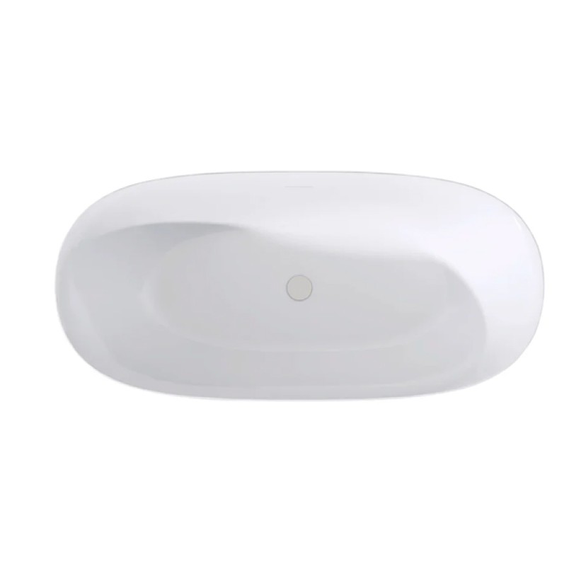 Banheira Imersão NILA 150 Branco Brilhante BAN.NILA.150.BB