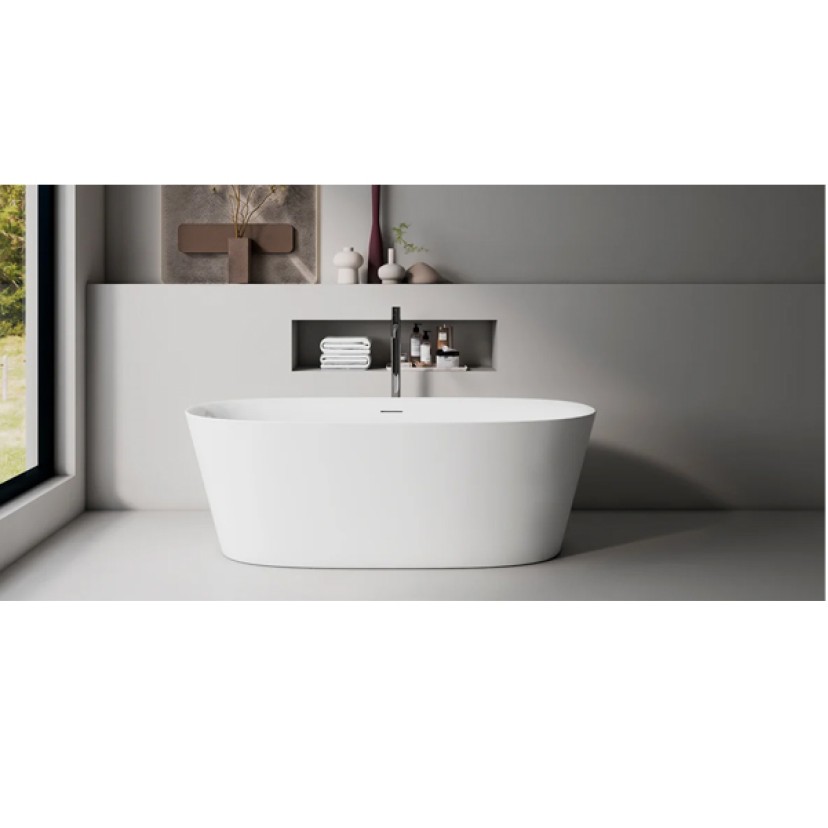Banheira Imersão NILA 150 Branco Brilhante BAN.NILA.150.BB