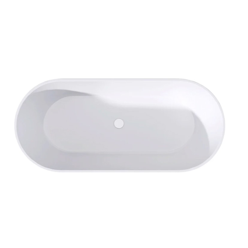 Banheira de Imersão VAILA 170 Branco Matte BAN.VAILA.170.BM