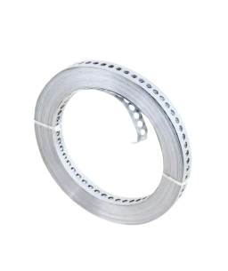 Fita Perfurada de Aço Carbono 17mm X 0,40mm X 30 metros 