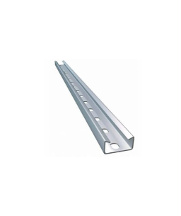 Perfilado Perfurado 19×38mm Chapa 22 com 3 metros