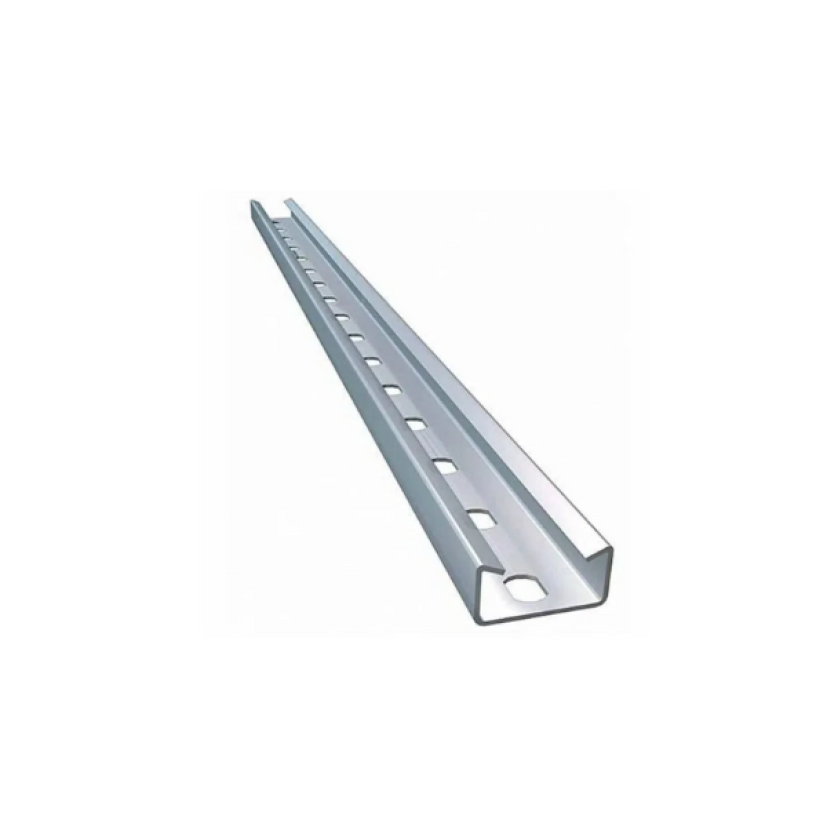 Perfilado Perfurado 19×38mm Chapa 22 com 3 metros