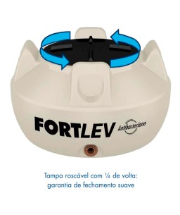 Caixa D'água 1000L Antibacteriana Fortlev