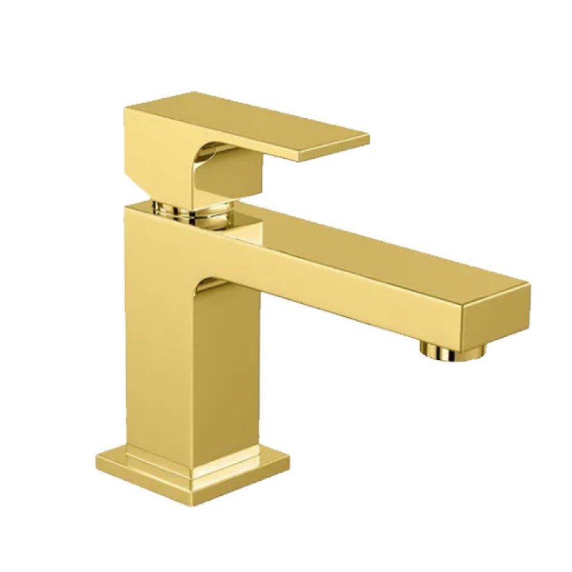 Misturador Monocomando Deca Mesa Bica Baixa Gold Deca Unic 2875.GL90