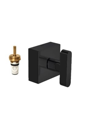 Acabamento Deca Pressao(Chuveiro) ate 1 pol Soul Black Noir 4916.BL38.PQ.NO