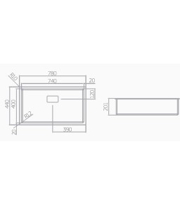 Cuba Inox Wish 74 Deca CC.620.74.STD.INX