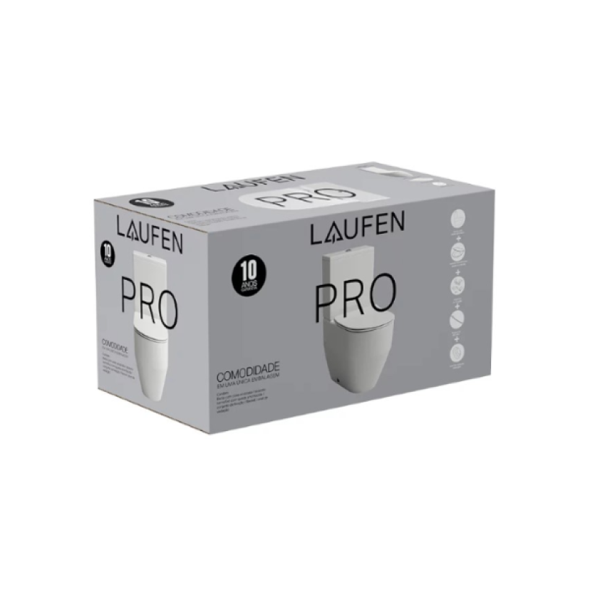 Kit Bacia com Caixa Acoplada Laufen Pro Branco