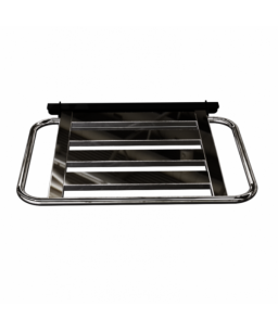 Banco Articulado para Banho Inox Compacto 50x42cm Levevida 0691