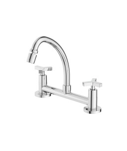 Misturador Para Cozinha De Mesa Bica Móvel Com Arejador Articulado Up B5009CLCRB