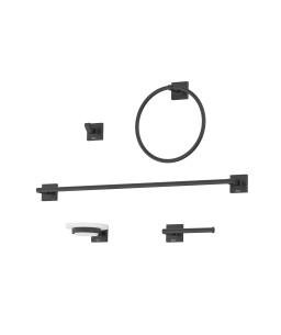Kit De Acessórios 5 Peças Up Preto Matte B5031CL0R0