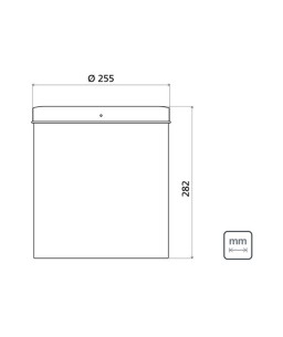 Lixeira Inox Acetinado com Tampa Basculante 12L 94542/112