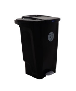 Lixeira Coleta Seletiva T-Force 100L Marrom Tramontina