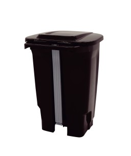 Lixeira Coleta Seletiva T-Force 100L Marrom Tramontina