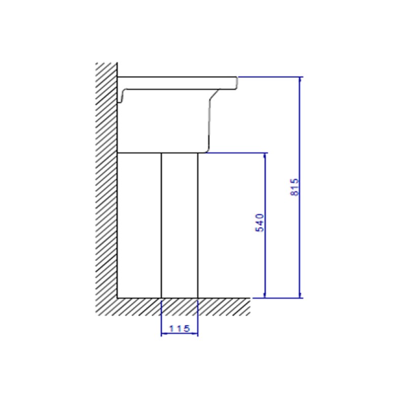 Tanque 22 Litros 500X380 mm Deca TQ.01.17